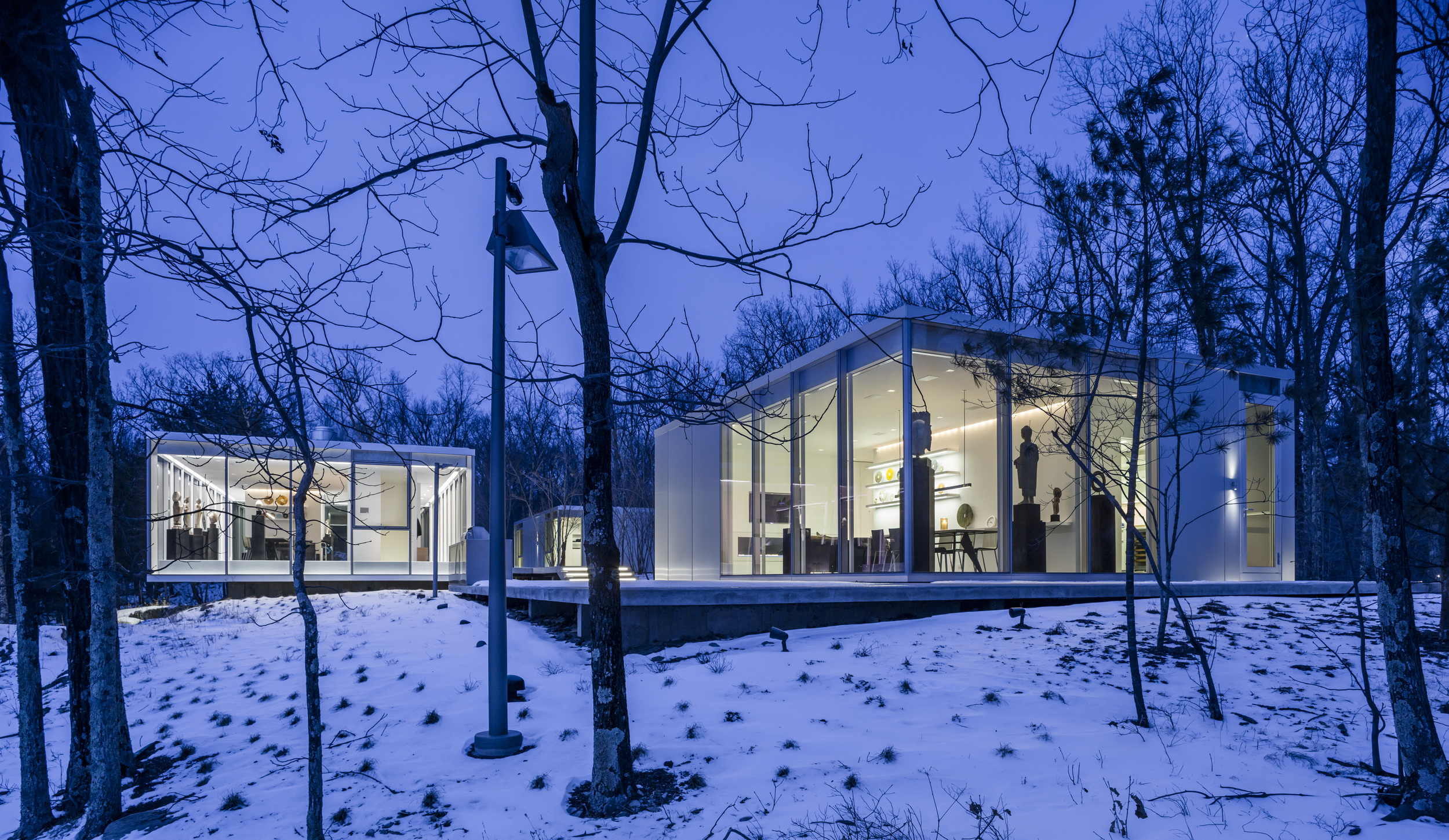 Quiet Modern Home in the Woods