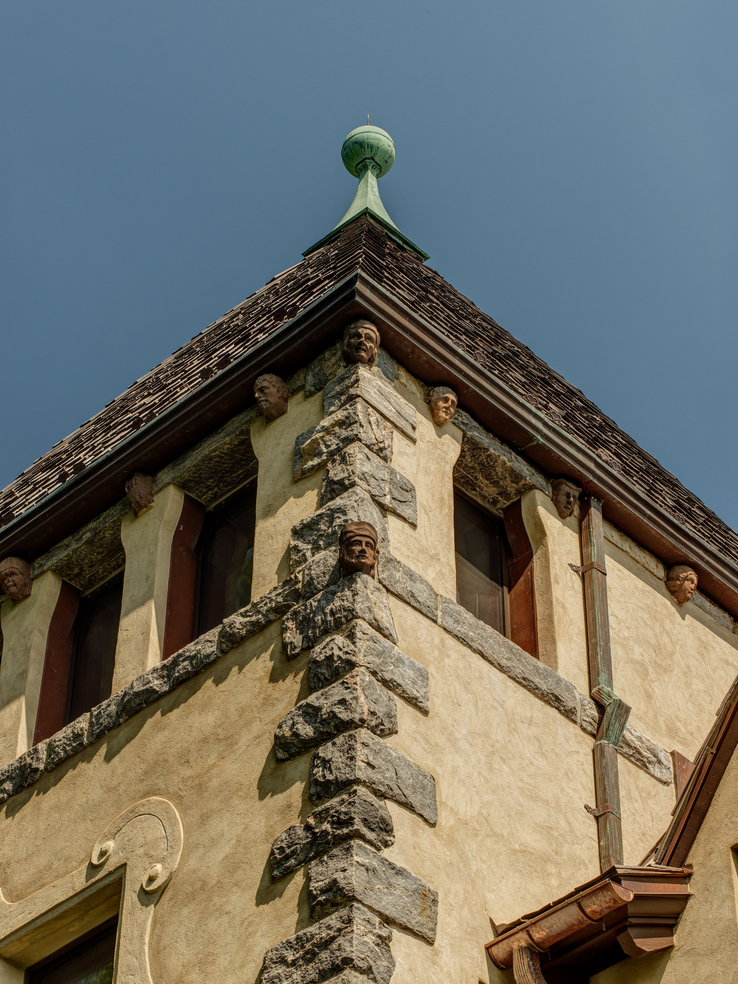 vintage antique belfry medieval restoration