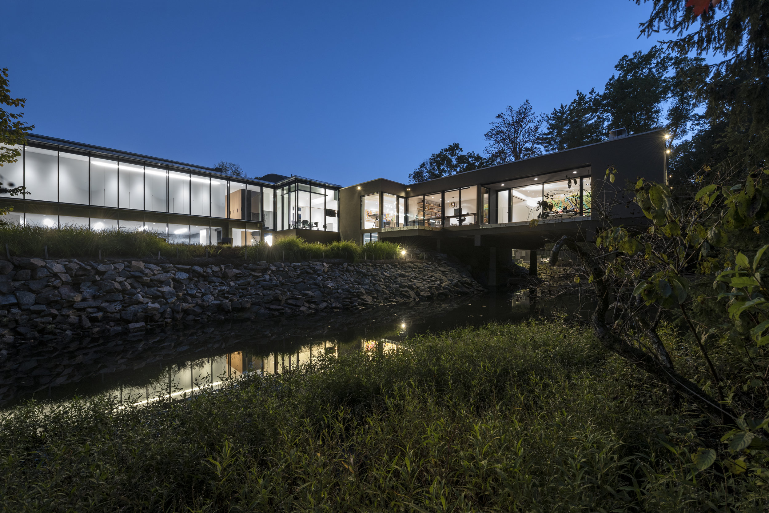 Modern Residential Architecture Connecticut Forest House