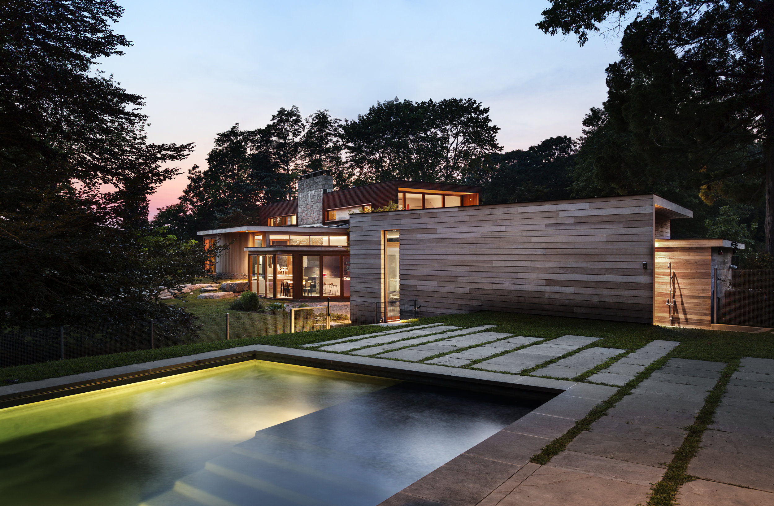 stonington connecticut custom luxury pool outdoor peace
