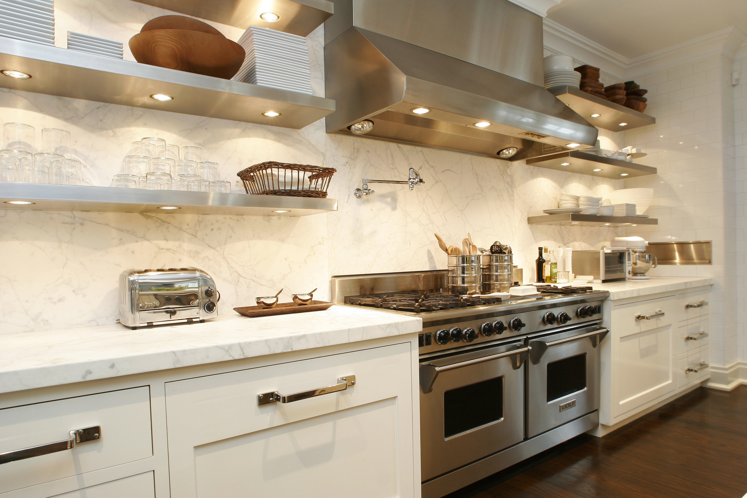 stunning white kitchen interior design