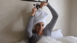 After the 10-15 minutes have passed, rinse out the mask in the shower and style as usual!