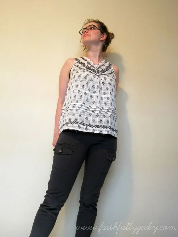Skies are Blue Cheyne V Neck Top