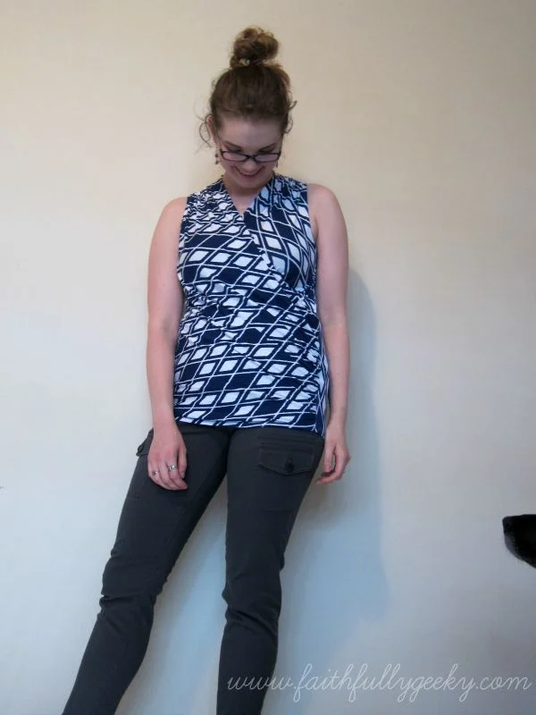 41Hawthorn Montgomery Cross Front Knit Top