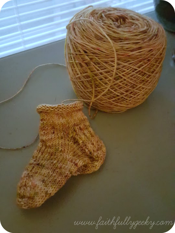 Rose City Rollers Littles in Junkyarn Regal BFL, Molly