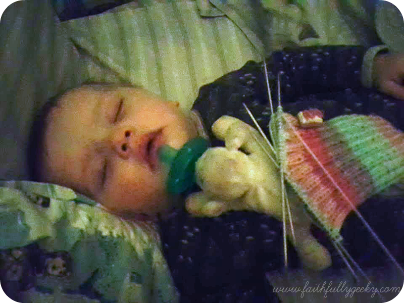 Pasha finally passes out while we watch Gilmore Girls in bed Friday night