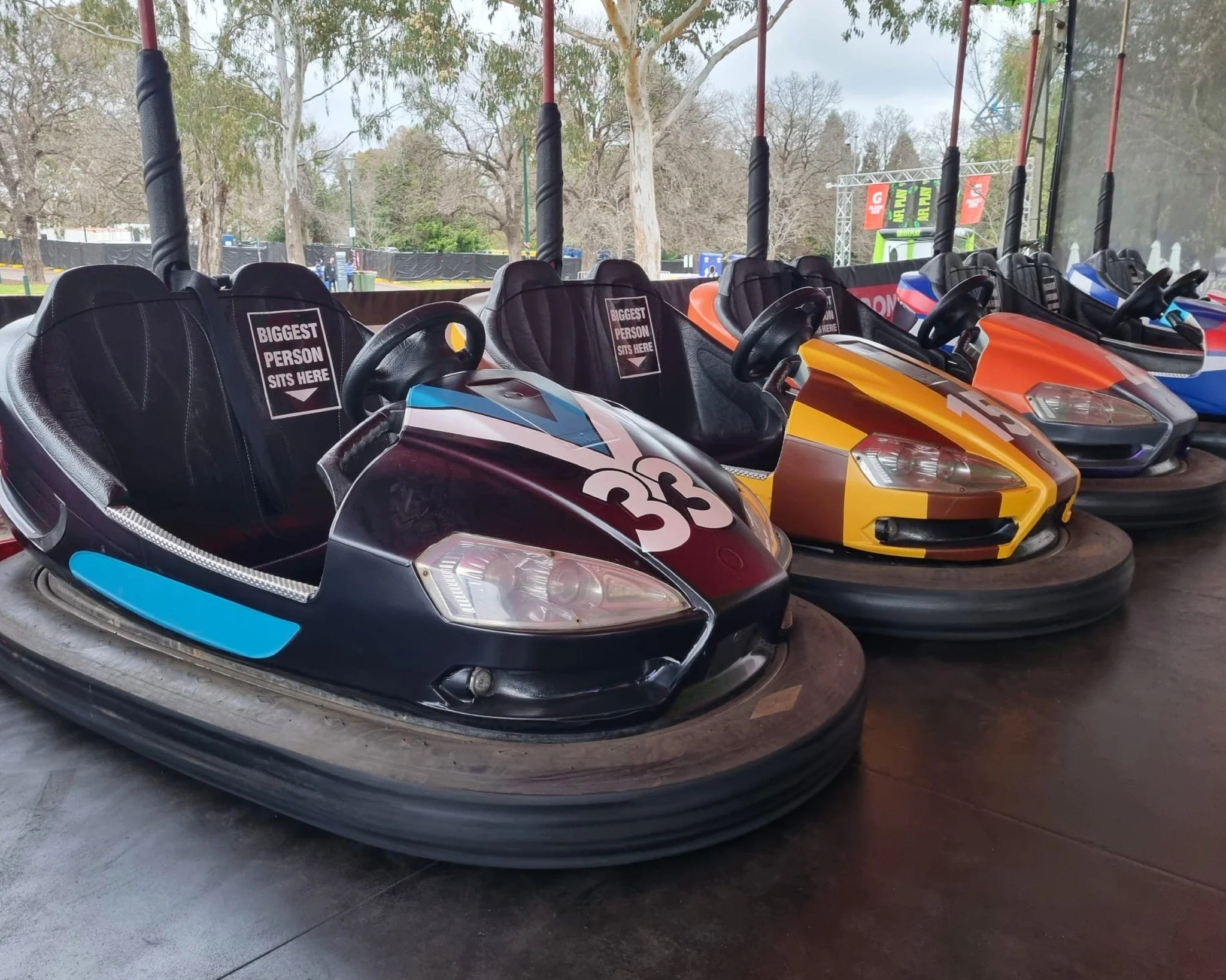 all things footy this week at the Toyota Legendary Dodgems at the @mcg Footy Fest 🏉 with @twenty3group  @thegembagroup  @toyota_aus 🐈&zwj;⬛🦁 

#FinalsWhereLegendsAreMade #ToyotaAustralia  #LegendaryMoments #GoodForFooty #ToyotaAFL #Dodgems