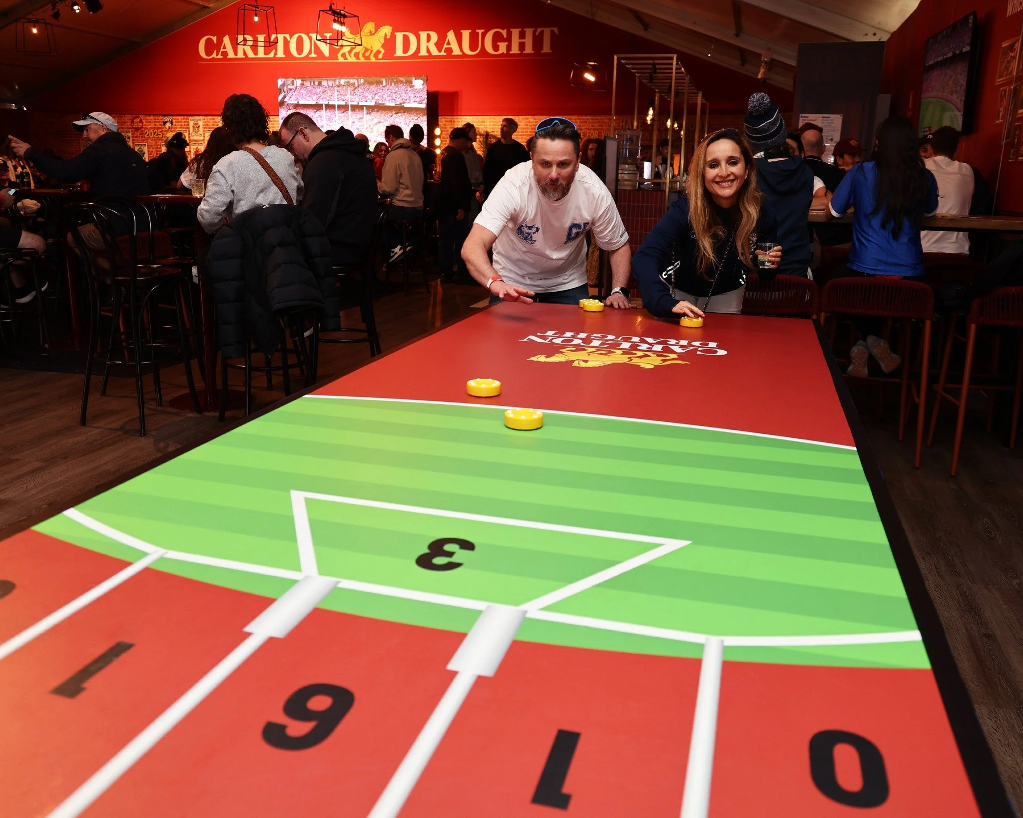 Throwback to the @afl grand final Footy Fest! Supplying decals, wraps and displays for @toyota @carltondraught 🏈🏆

Photos from @wildcard.tgi