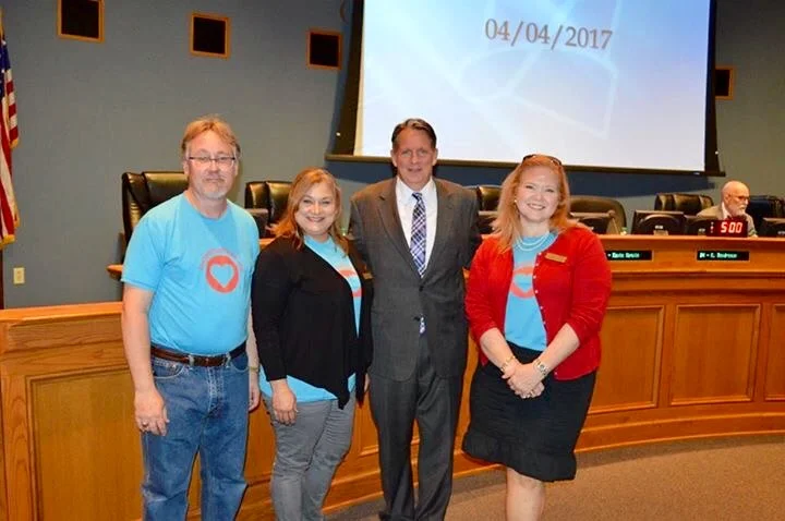 Lafayette Consolidated Government recognizes Hearts of Hope