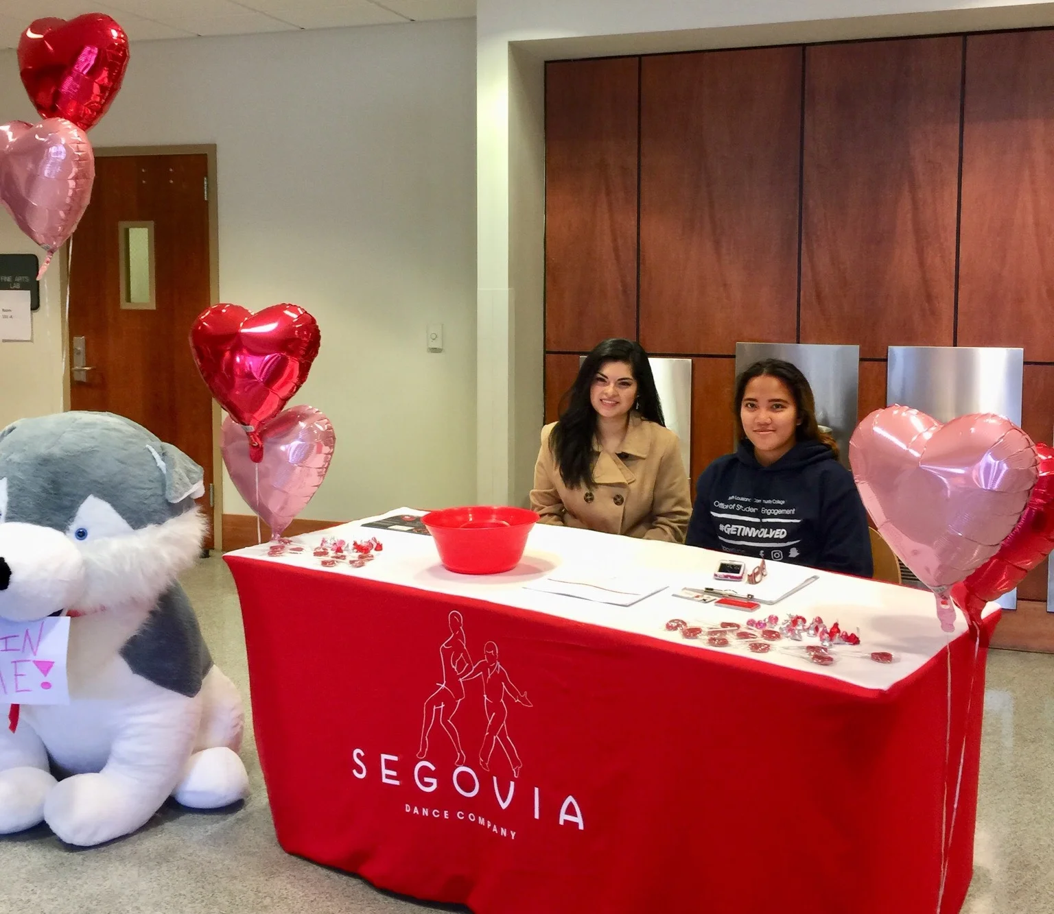 SLCC students: Genesis Sanchez & Cantika Nasution