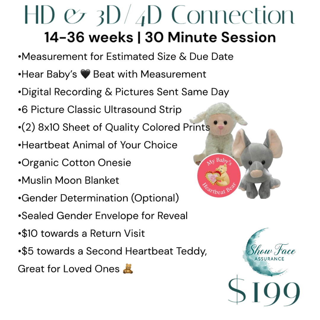 Luna Ultrasound Serving You As Early As 4 Weeks, 4d/hd | Early Gender 6 Week Blood Work