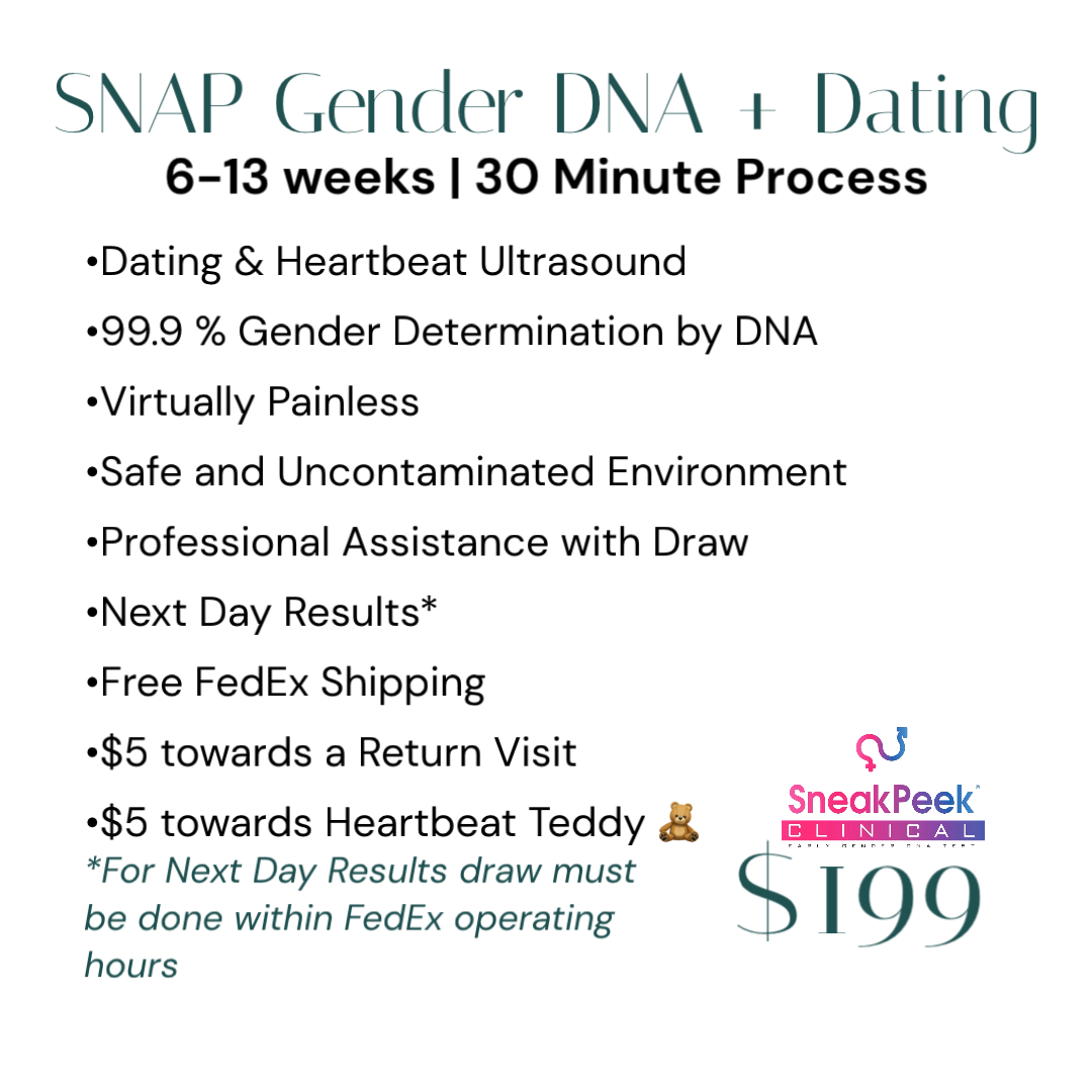 Luna Ultrasound Serving You As Early As 4 Weeks, 4d/hd | Early Gender 6 Week Blood Work