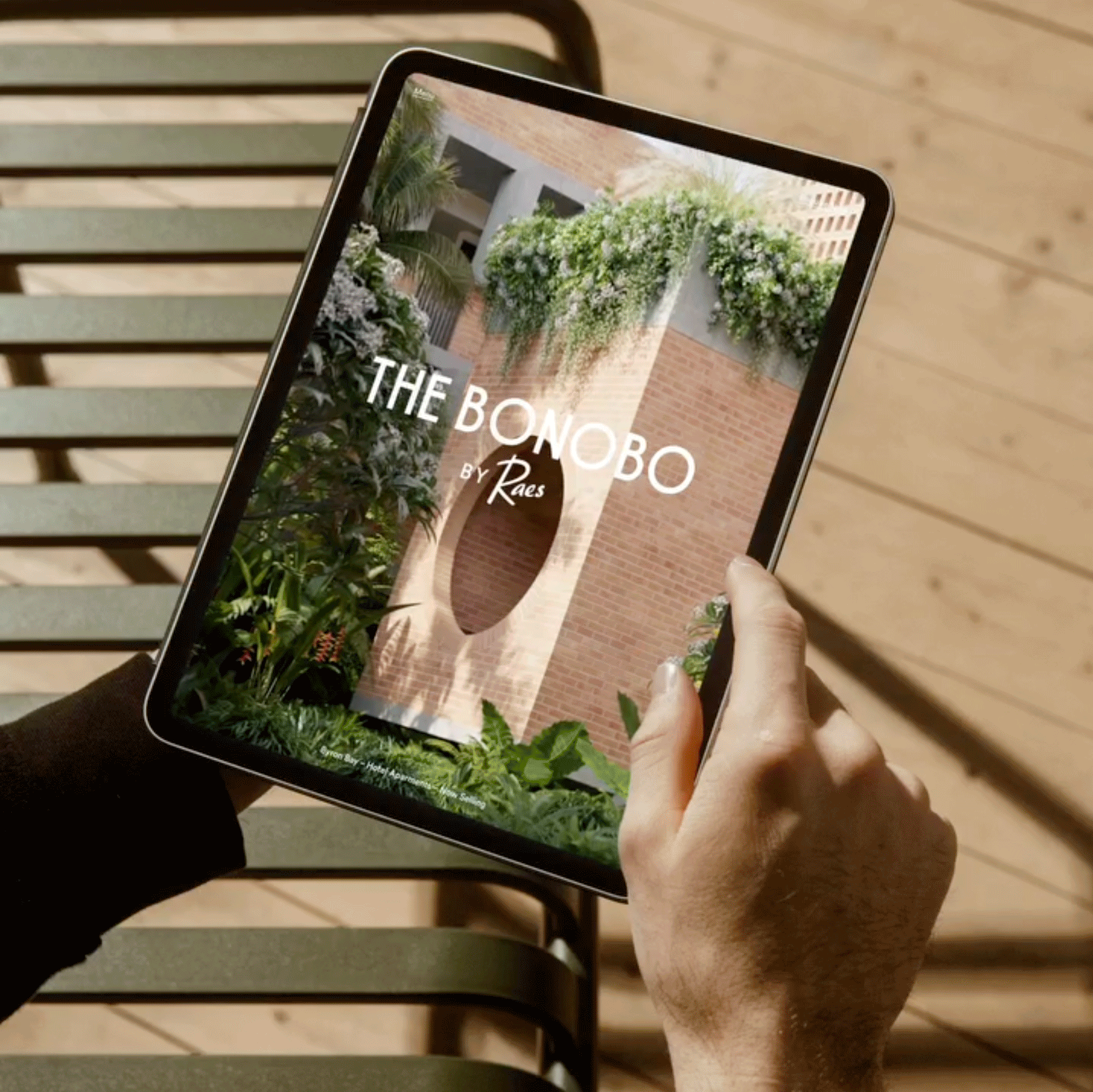 Roll-out of digital assets for 'The BONOBO by Raes'