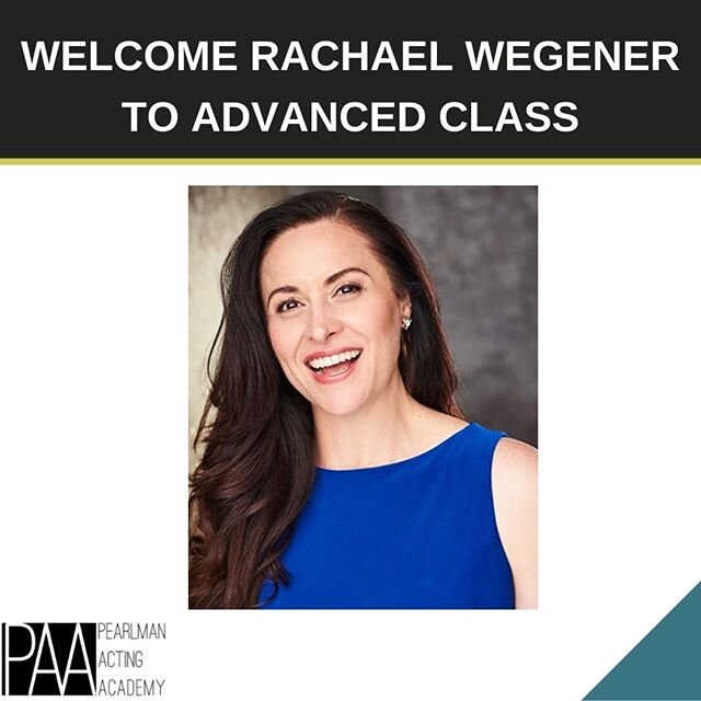 We're thrilled to welcome Rachael Wegener to Advanced Class!
.
.
.
.
#PAA #JosephPearlman #ActorsLife #Actor #Actors #Acting #LaunchYourCareer #OscarPotential