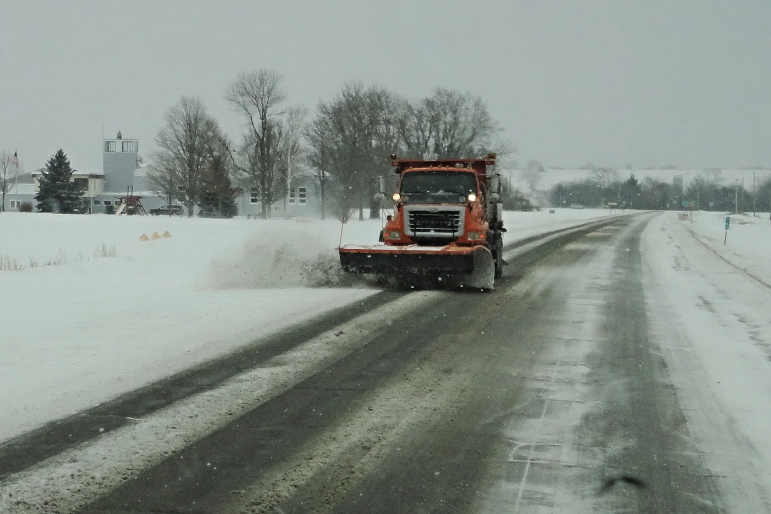 Three snowplows struck by drivers Wednesday morning in SE Minnesota