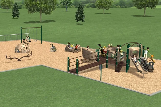 Local nonprofit building a wheelchair accessible playground