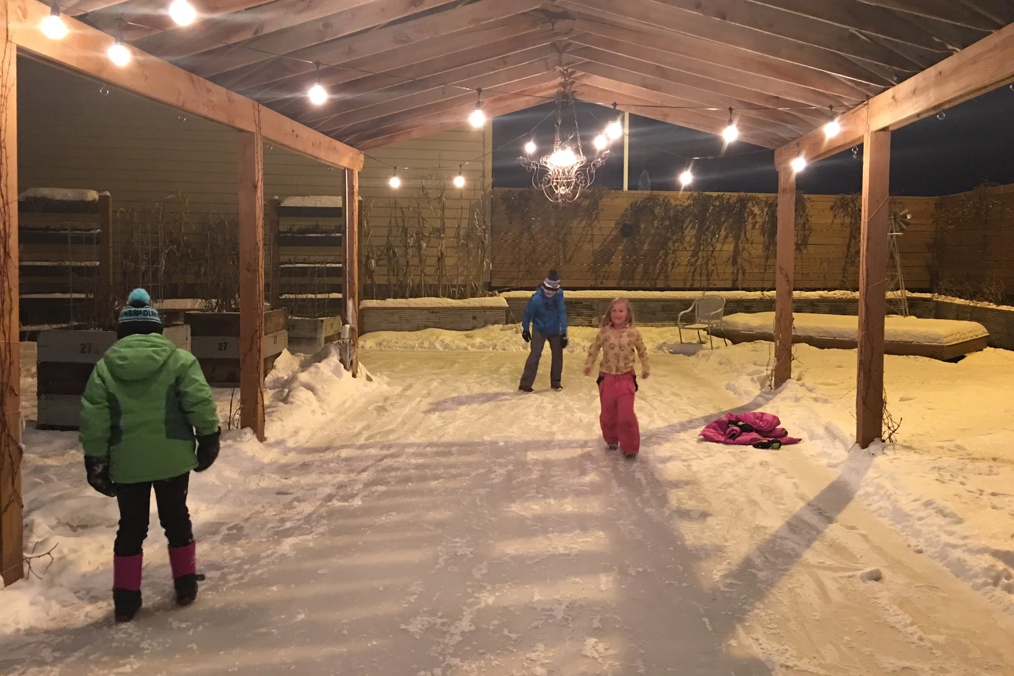 Blades and brews: Forager adds outdoor skating rink for the winter