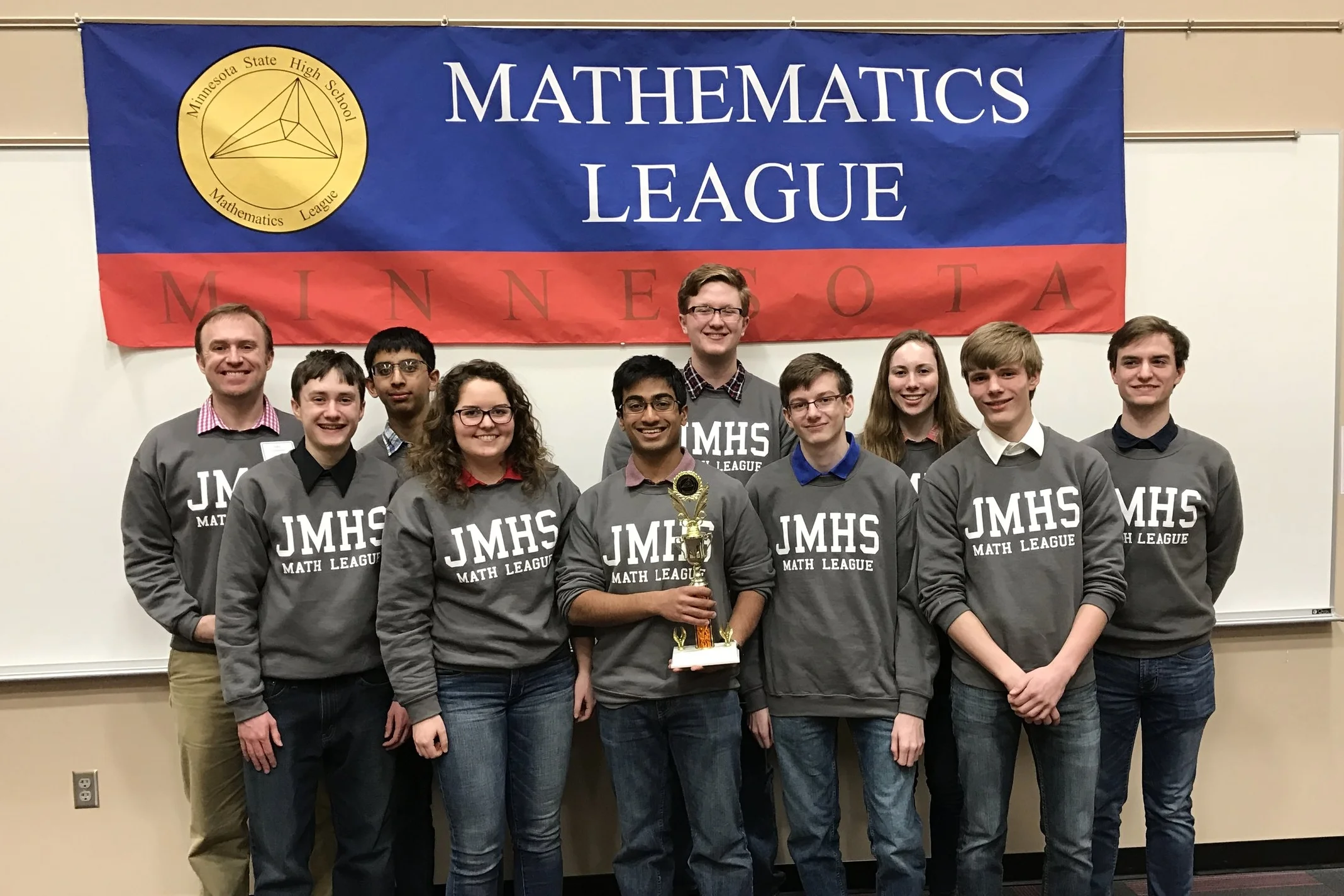 John Marshall Math Team scores big at state tournament
