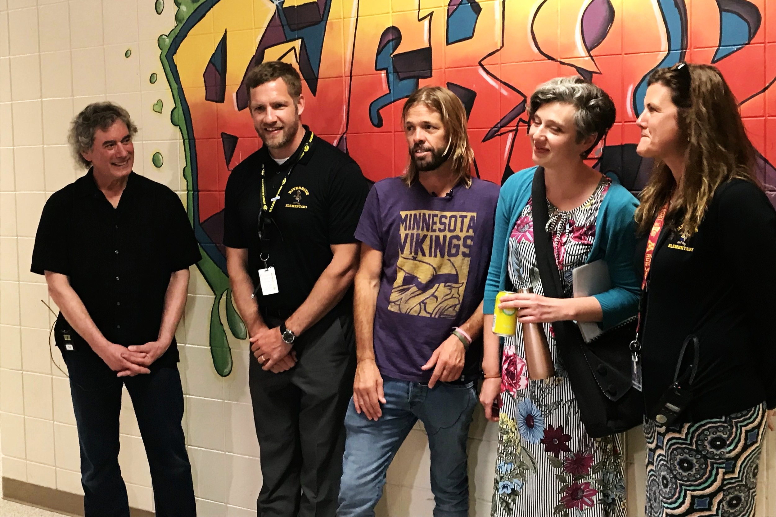 A visit from a rock star marks real progress at Riverside Central Elementary