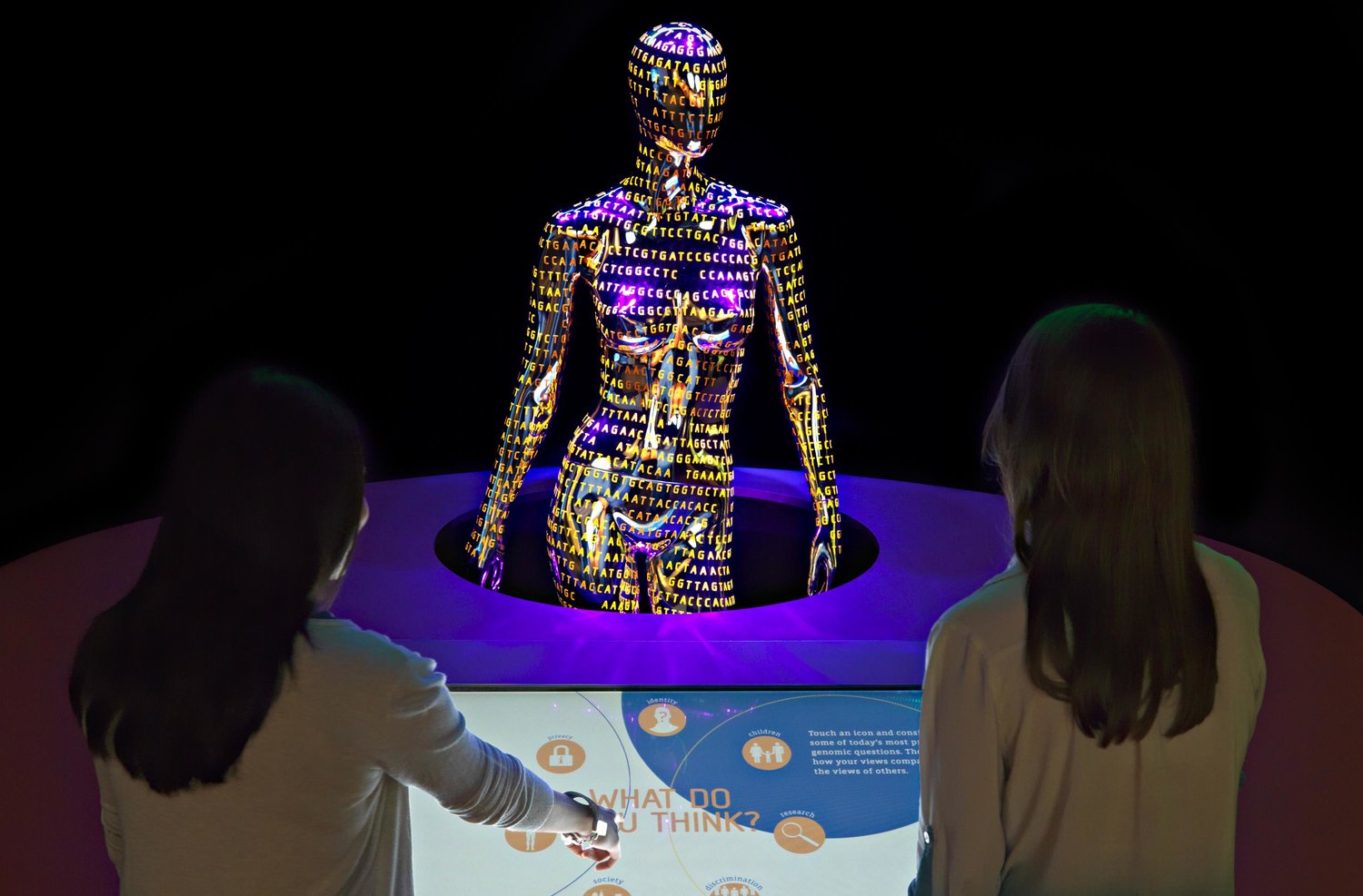 “Genome: Unlocking Life’s Code” at the National Museum of Natural History / Courtesy Smithsonian