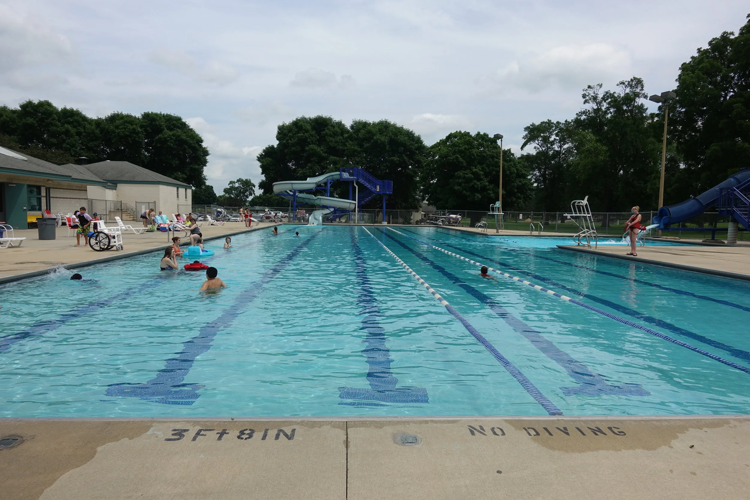 Soldiers Field Pool is open daily through Aug. 26