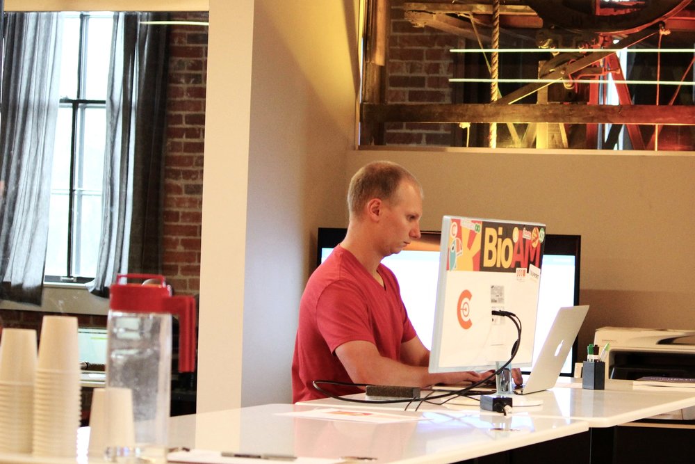 Collider Coworking, located inside the Conley-Maass-Downs building