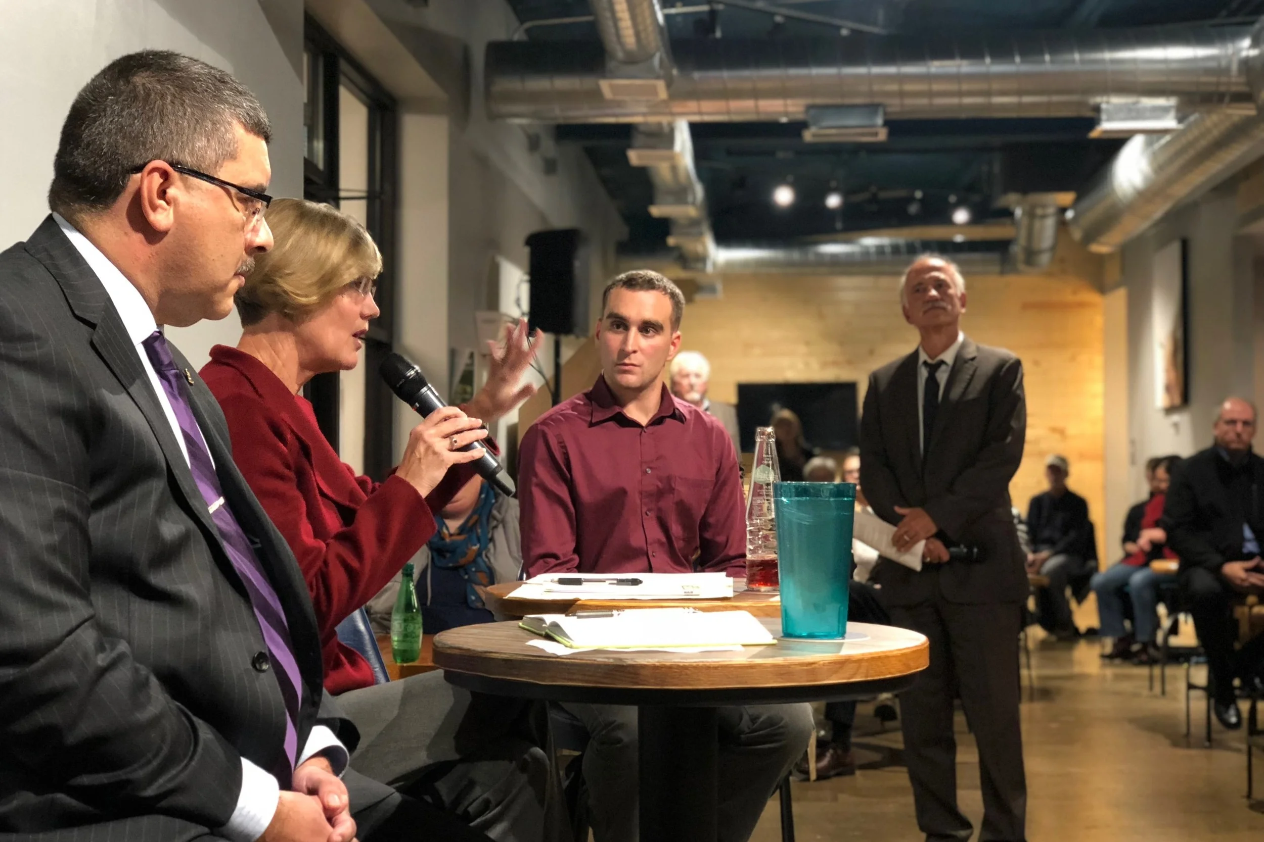 Video: Med City Beat hosts mayoral debate at Little Thistle Brewing
