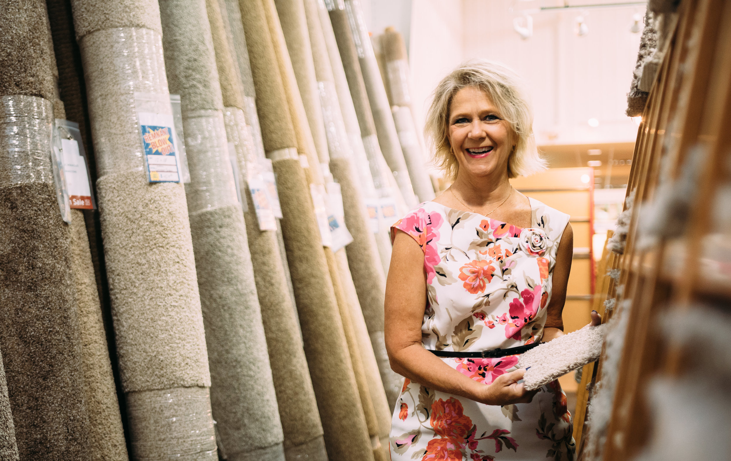 Carpet One flooring consultant Cindy Wills
