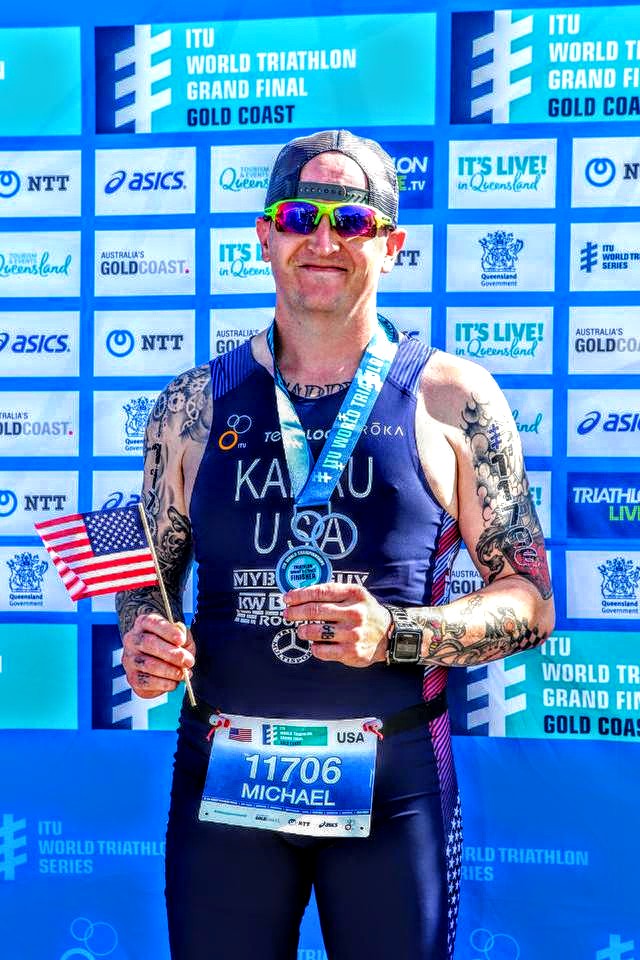 Michael represents Team USA in Australia