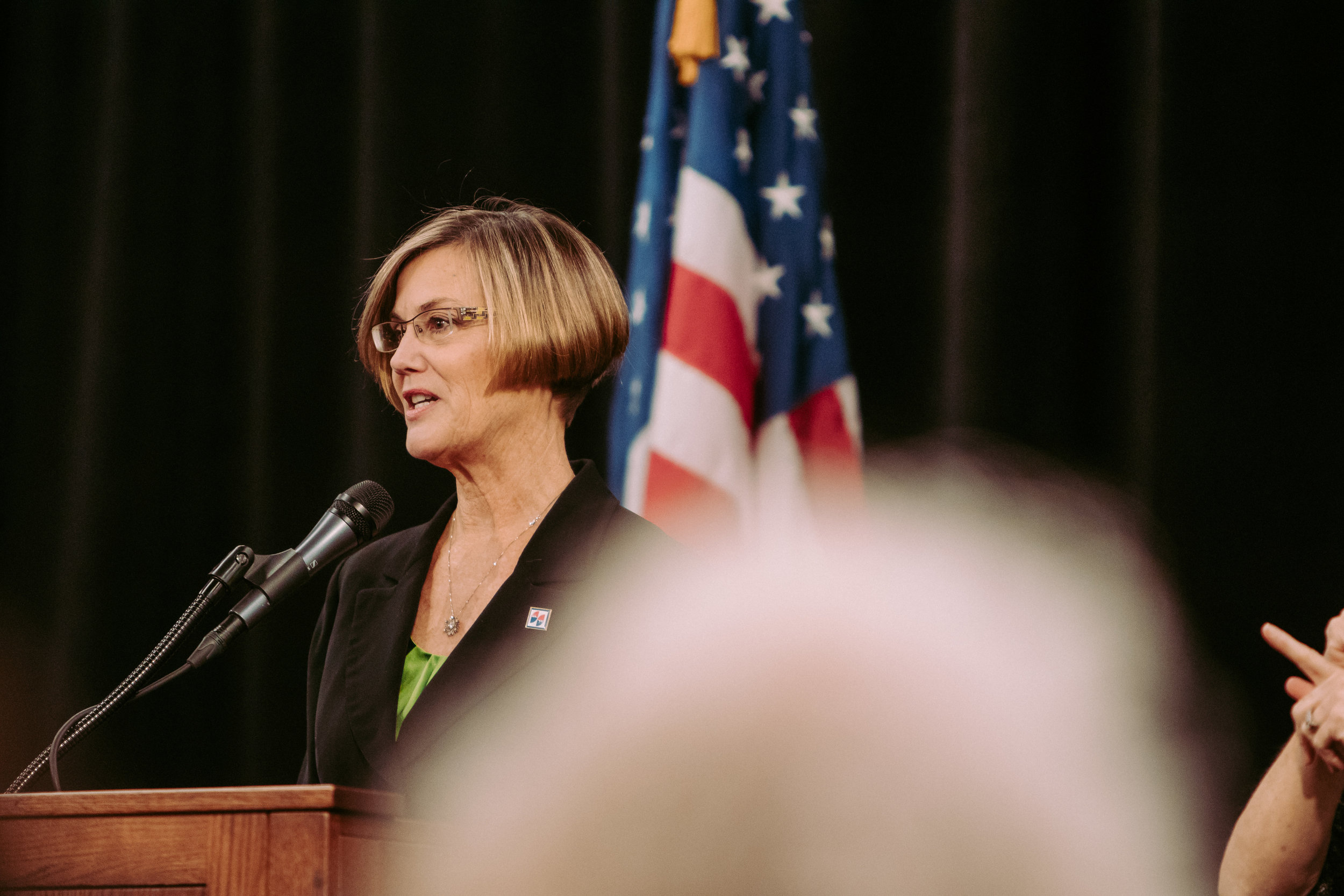 Norton gives her first address as mayor / William Forsman