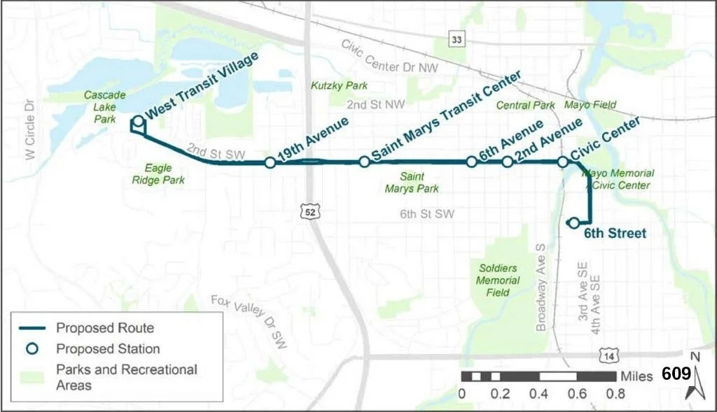 Agreement with Mayo will make Rochester's rapid transit line fare-free