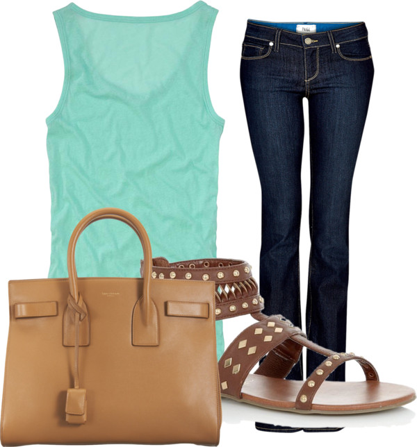 Sunday Funday by fashfri featuring studded flats