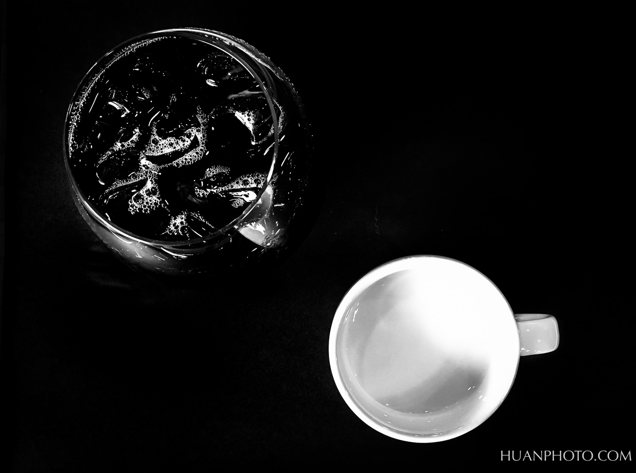 手機創作：咖啡特寫－With or Without Milk? 