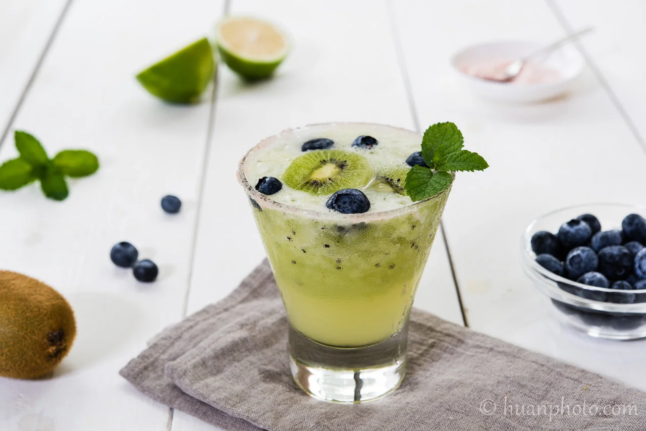  藍莓奇異果冰沙瑪格麗特