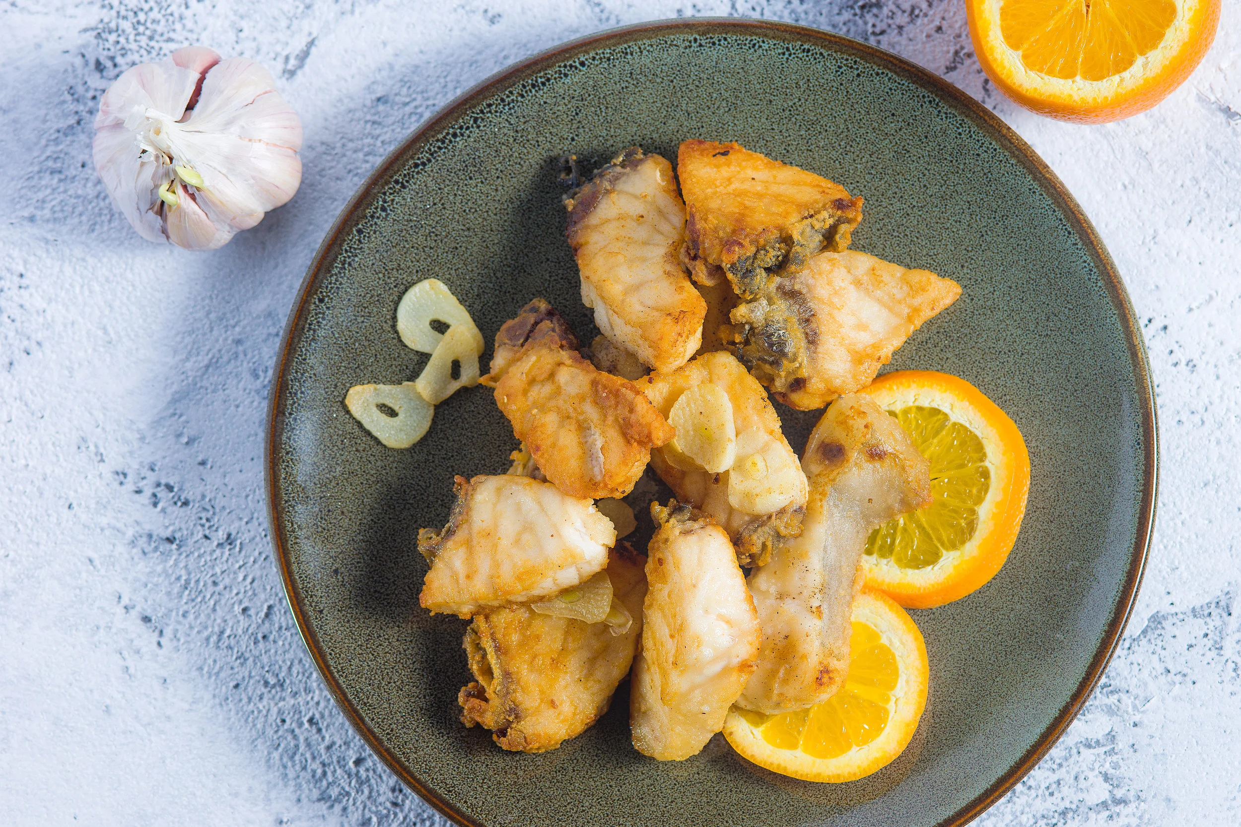 創意美食：蒜香烏鰡