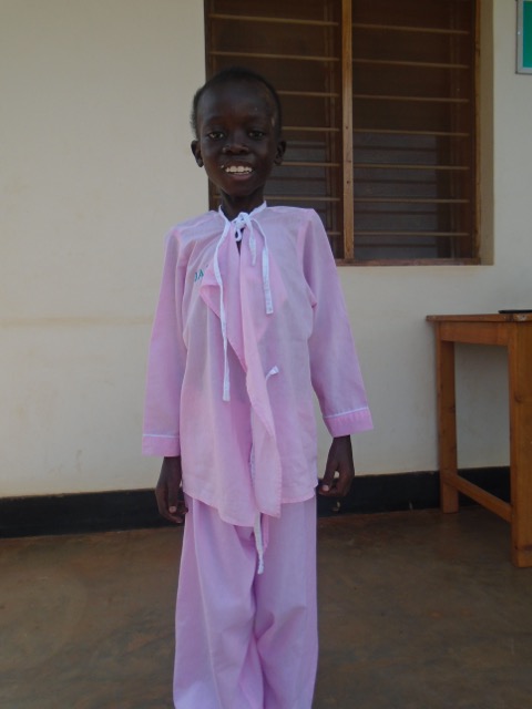 Photo taken of Peter before he arrived to Cherish Uganda