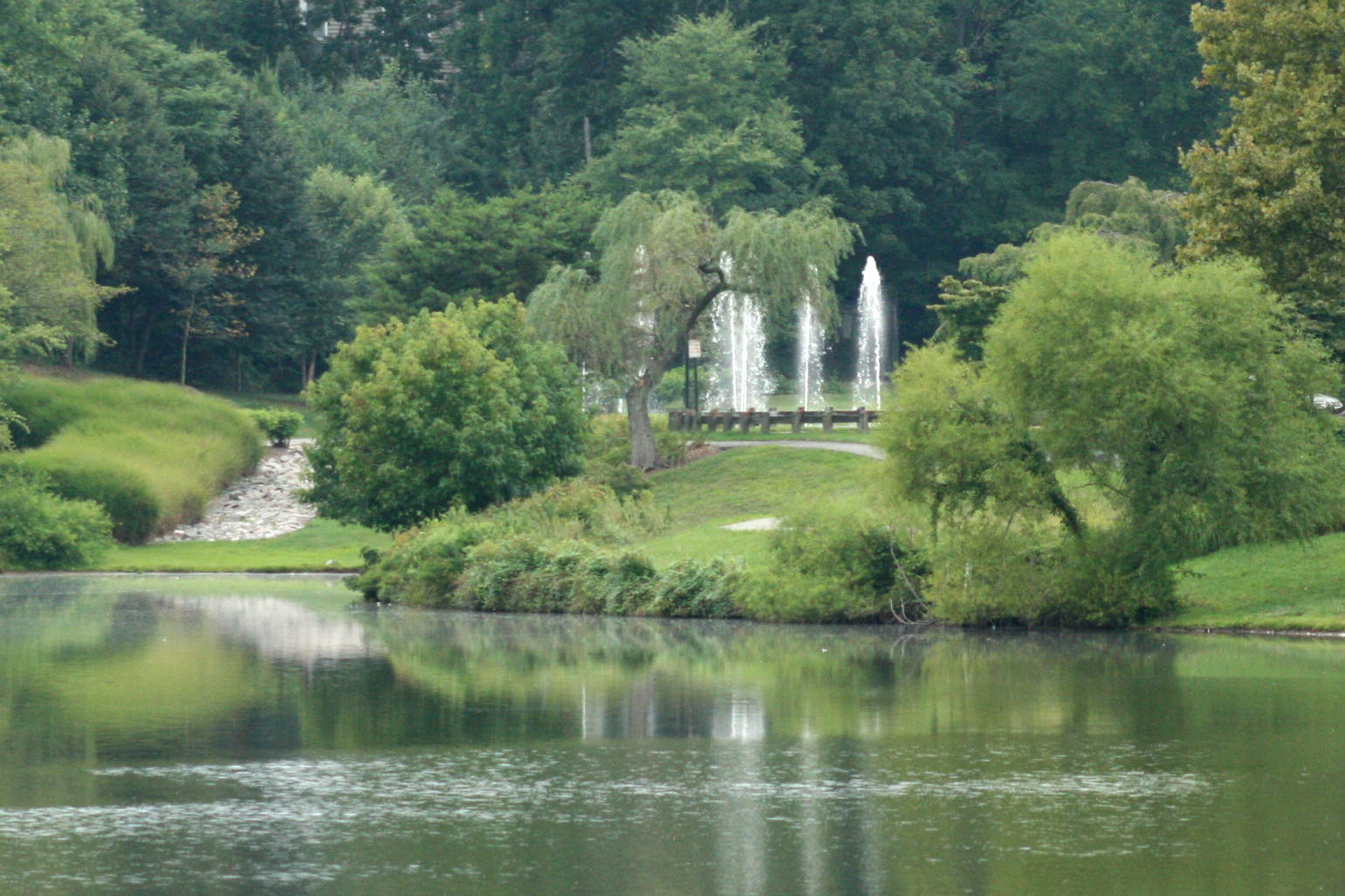 One of the beautiful scene views on the Fairfax grounds.