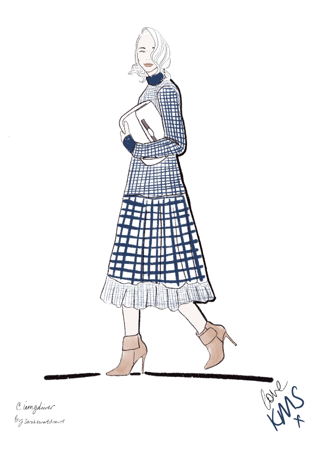 @iamgdriver fashion Illustration for KMS Hair