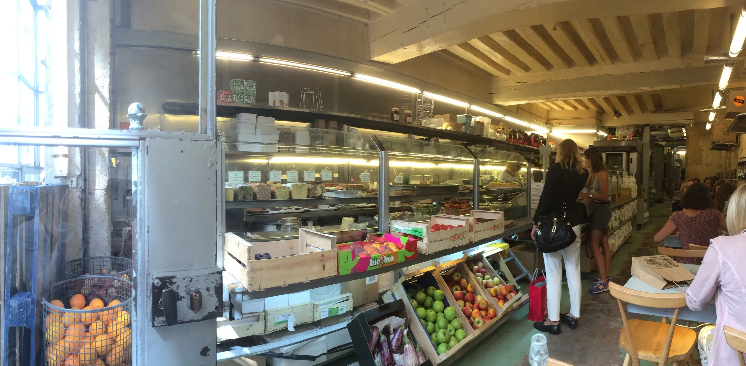 Inside of Rose Bakery