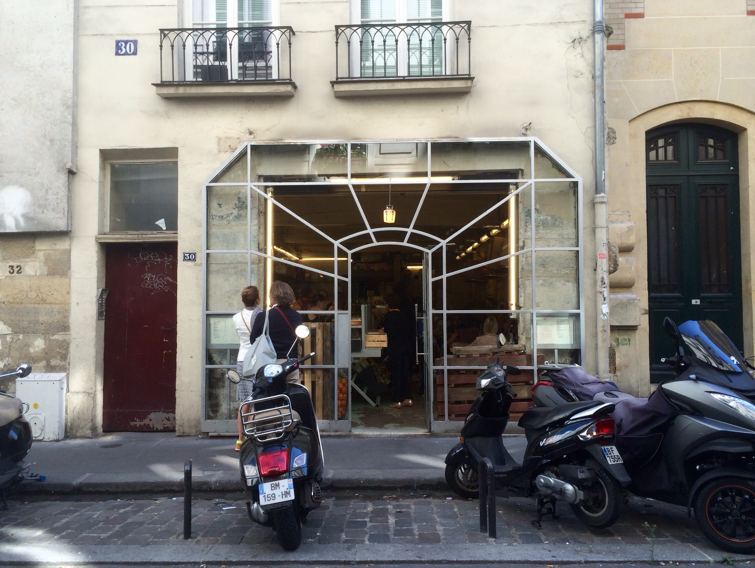 Outside of Rose Bakery