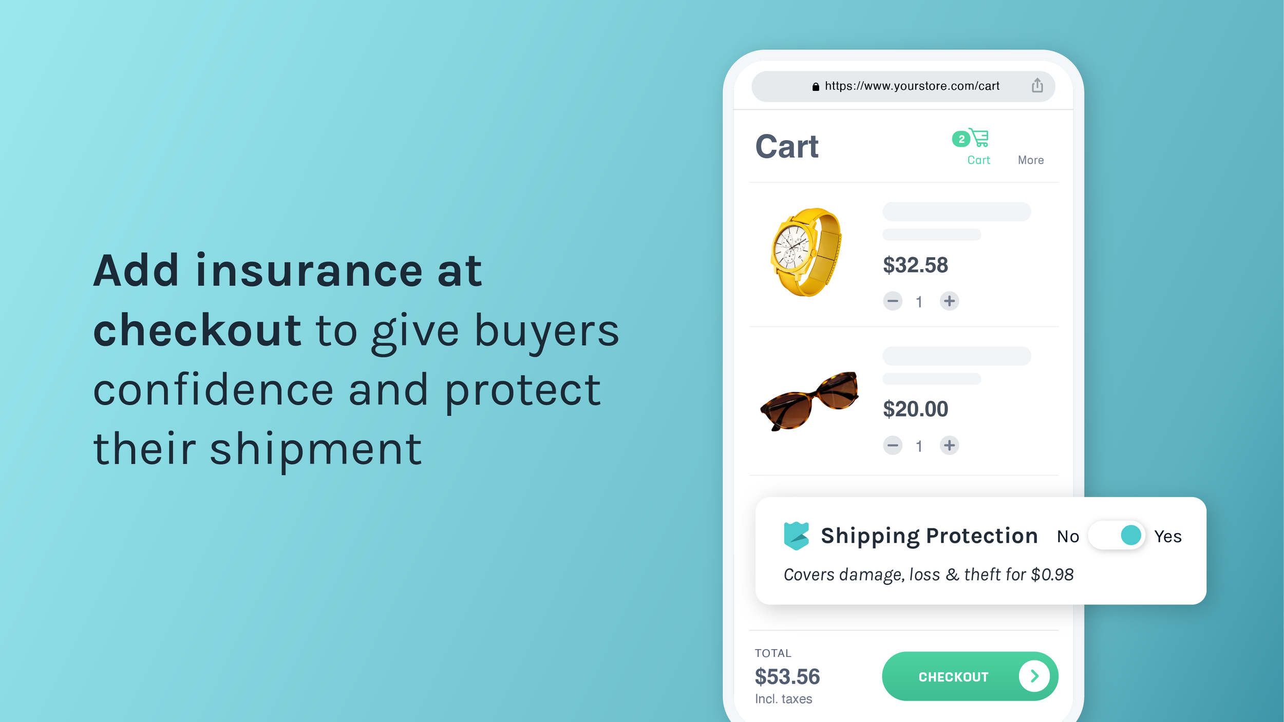 2022-Shopify-App-Store-Creative-1600x900_Insurance-at-Checkout.png