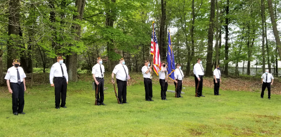 VFW Honor Guard 5-25-20 Mt. Freedom