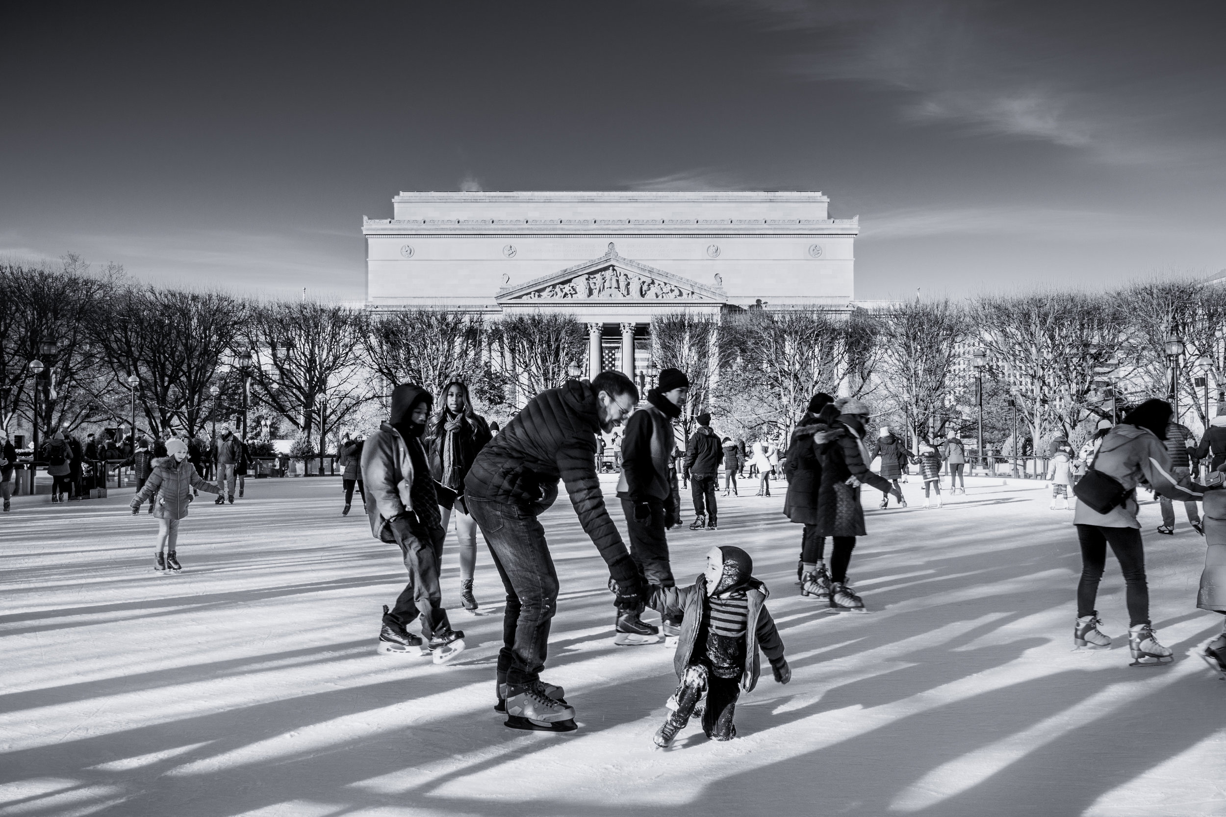 Skating Lesson. Washington, D.C. (Jan. 2018)
