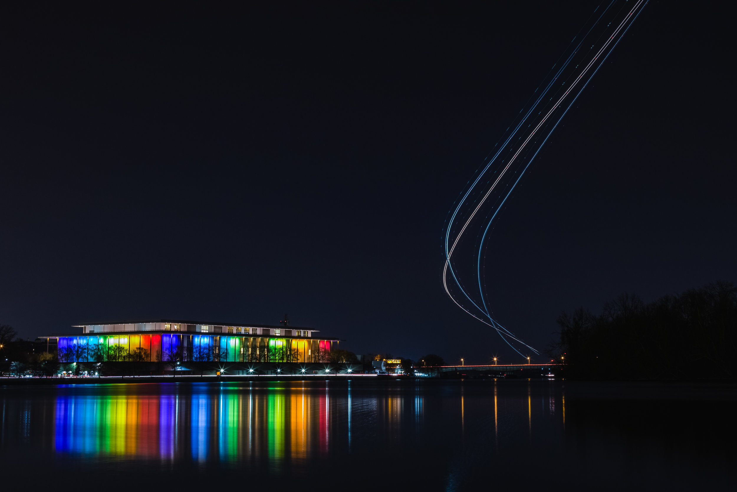 Flying Over The Rainbow. Washington, D.C. (Dec. 2018)