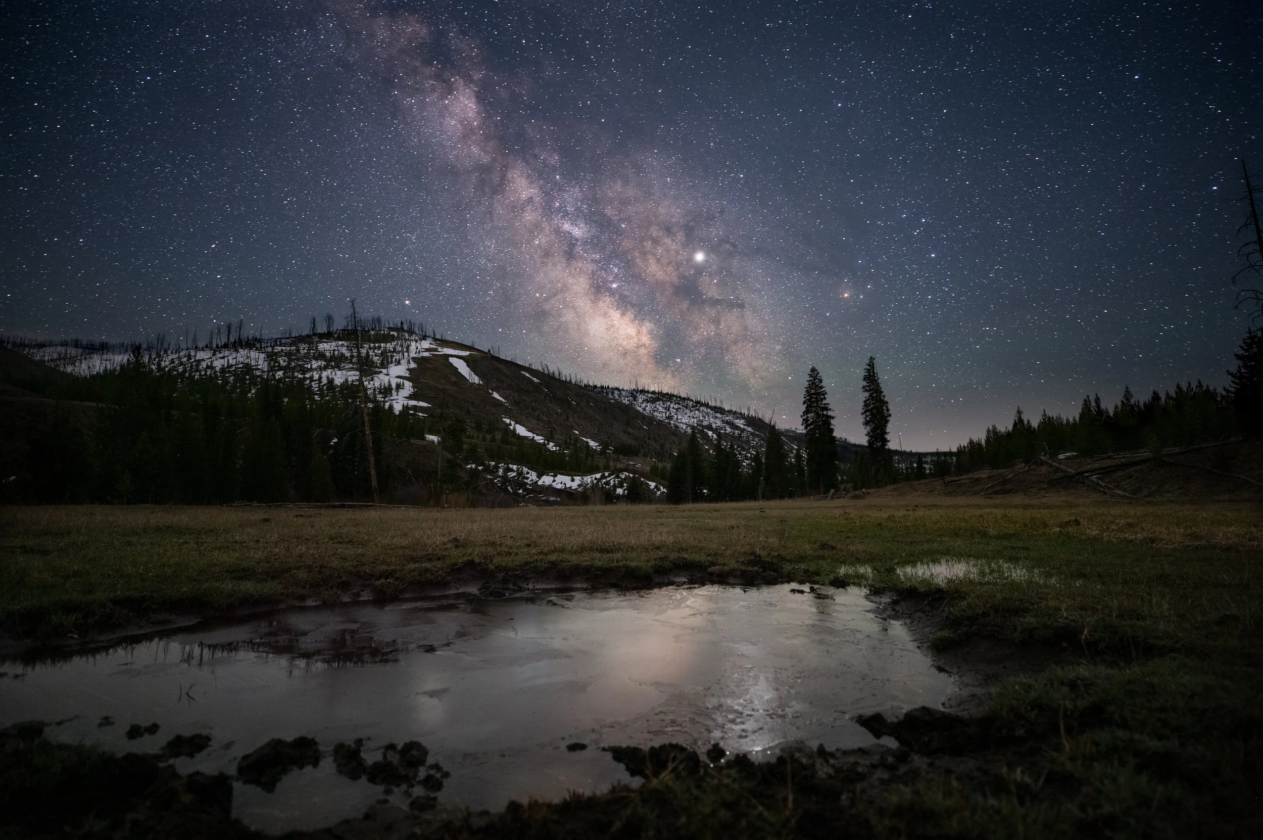 Cache Creek Milky Way. Yellowstone N.P. (May 2019)