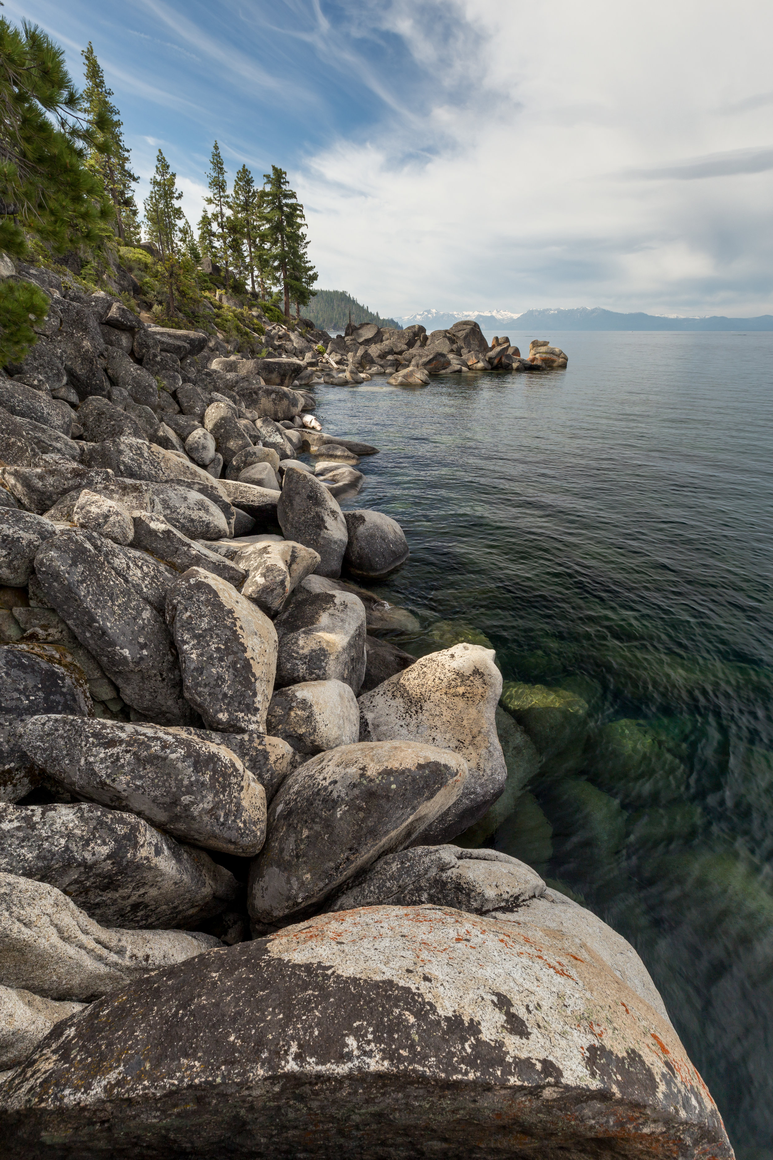 Tahoe Shore. Lake Tahoe, Nevada (July 2019)