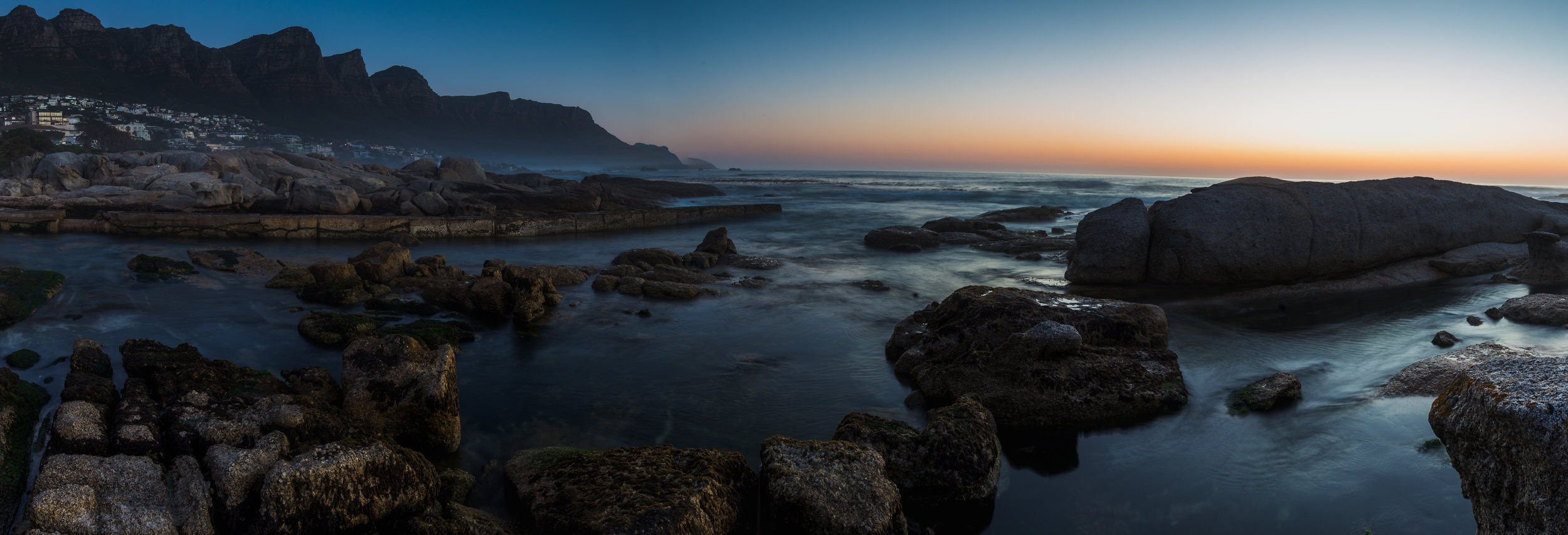 Camps Bay Sunset. Cape Town, South Africa (Aug. 2019)