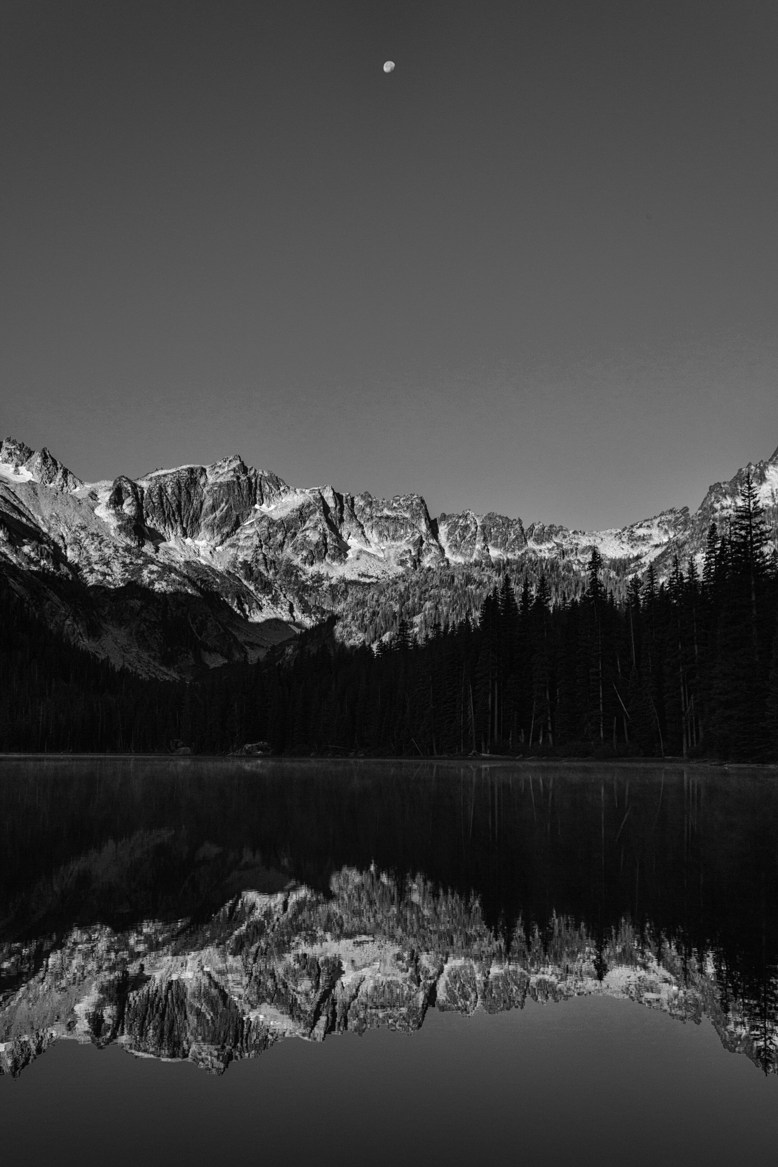 Stuart Lake Morning. Alpine Lakes Wilderness, Wash. (Sept. 2014)