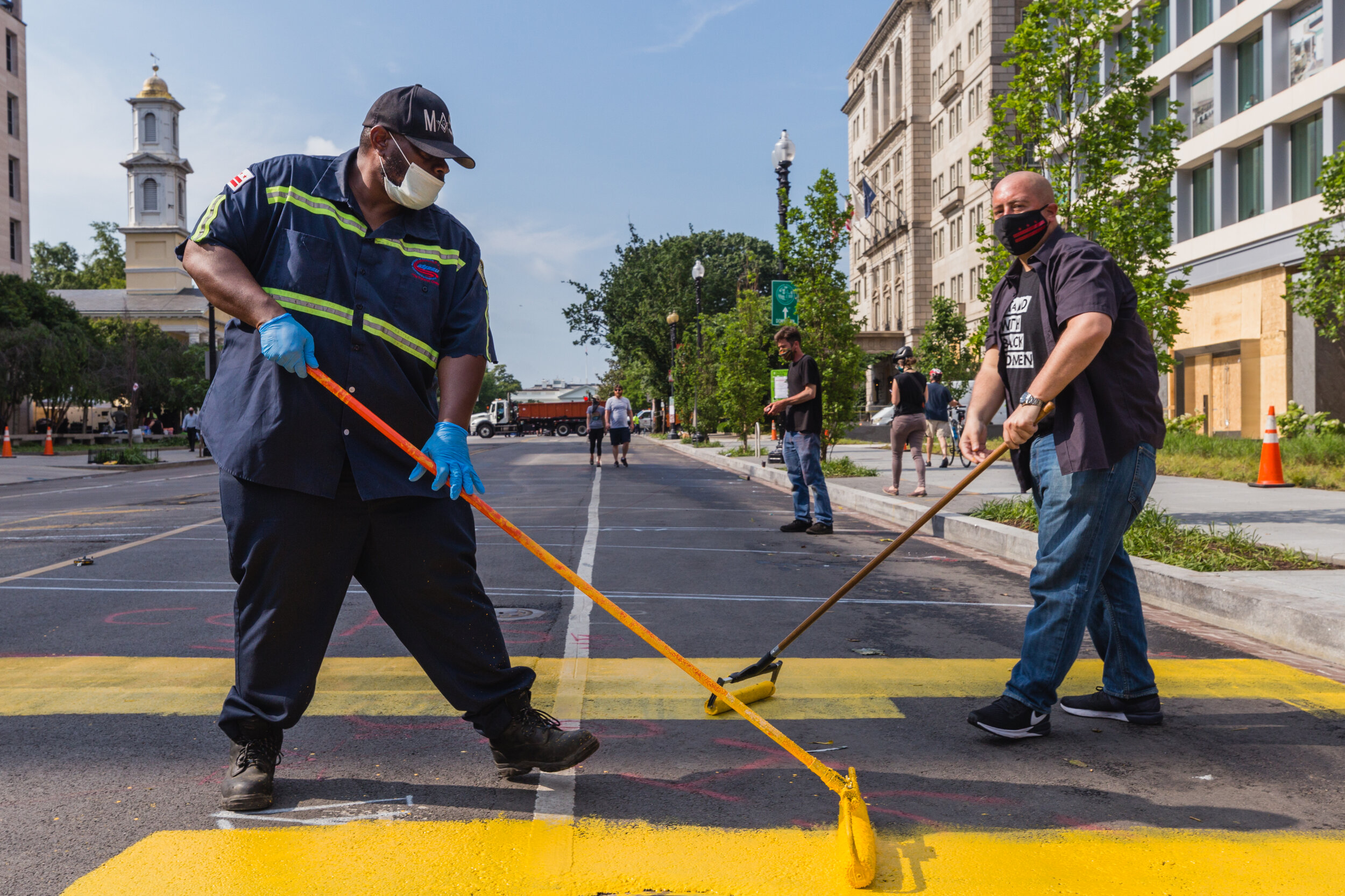 Black Lives Matter. Washington, D.C. (June 2020)