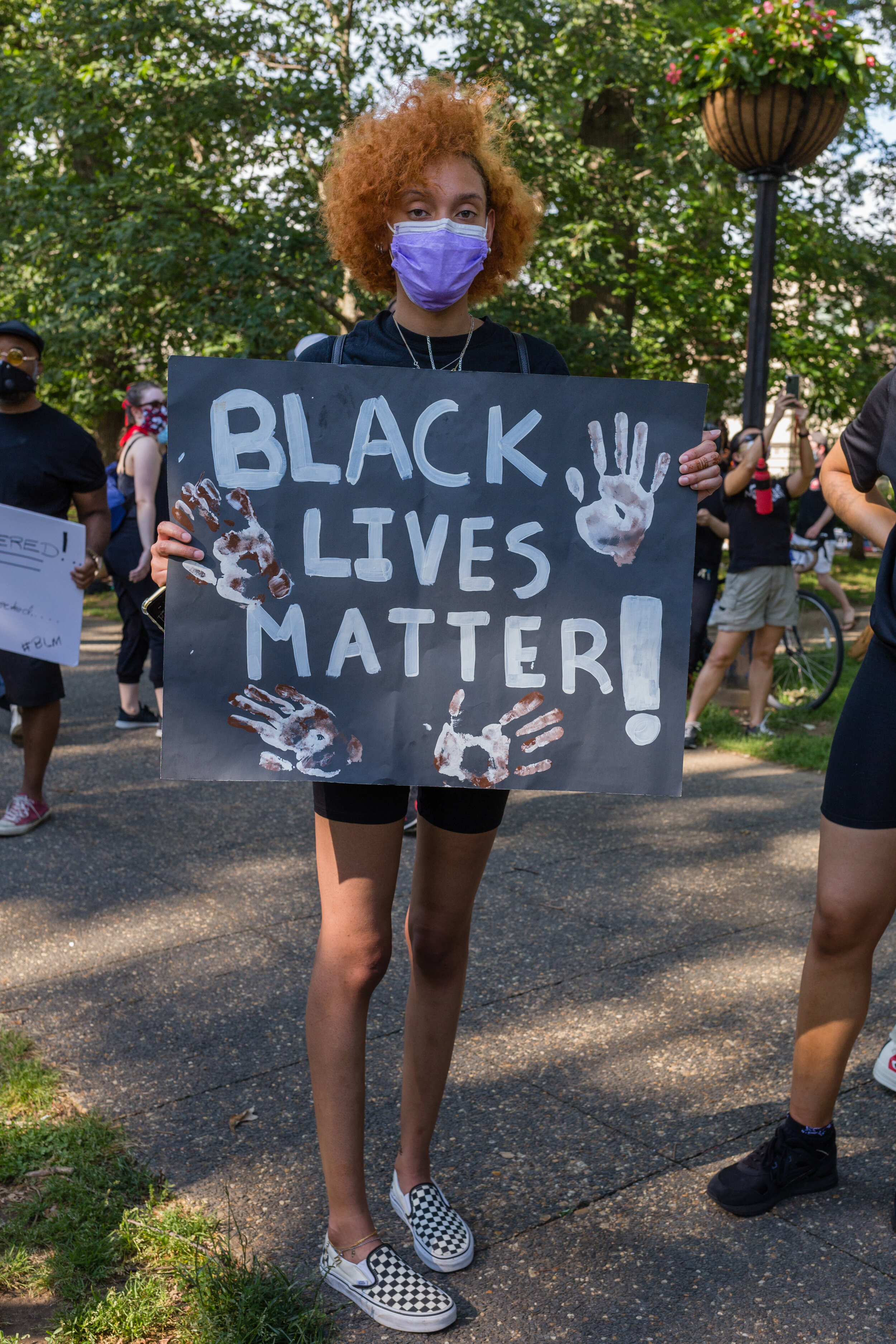 Black Lives Matter. Washington, D.C. (June 2020)